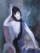 Marie Laurencin portrait of mademoiselle chanel oil painting artist